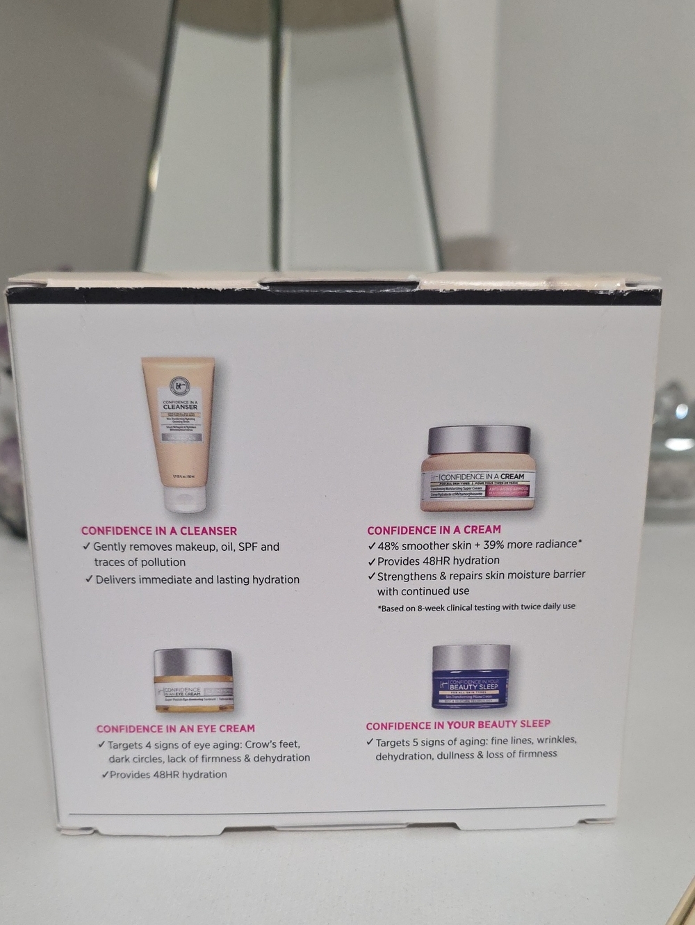 NIB IT Cosmetics Your Ultimate Hydrate wiith Confidence Set 4 Pcs - Picture 2 of 10